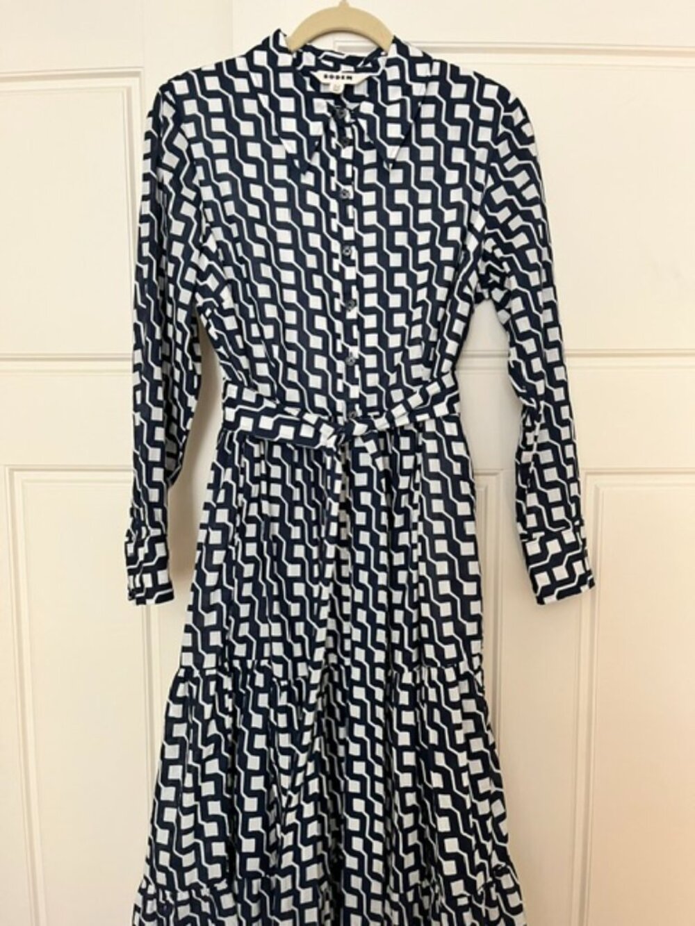 Boden Flo Shirt Dress 10P